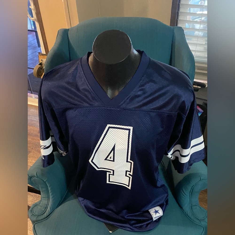 Dallas Cowboys Dak‎ Prescott Men's Jersey Size Large Used Good Condition